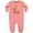 Mauve, variant on Aunt Loves Me Woodland Fox Baby Fleece Romper
