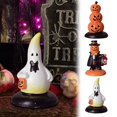 thumbnail image 5 of Decoraciones de Halloween, adornos de Halloween, accesorios de Halloween, suministros para fiestas de Halloween, calabaza de Halloween, fantasma, muñeco, pequeño adorno decorativo, adorno, accesorios, 5 of 5