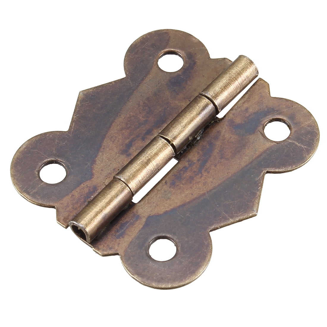 1.18" Antique Bronze Hinges Retro Hinge Replacement with Screws 15pcs