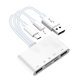 thumbnail image 1 of Adaptador USB OTG 5 en 1 Lector Ranuras para Tarjetas TF IPhone/iPad/Macbook Laptop, 1 of 5