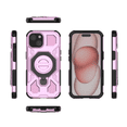thumbnail image 4 of Funda GANGXUN para iPhone 15 , magnética, ligera, soporte 360°, antigolpes, 4 of 4