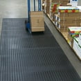 thumbnail image 3 of Rubber-Cal Coin-Grip Anti-Slip Rolled Rubber Mat - Black, 96 x 48 in., 3 of 9