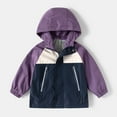 thumbnail image 2 of Gaexia Toddler Boy Jacket With Hood ,Boys Windbreaker Jacket Lightweight Hooded Zipper Coat For Kids Outdoor Casual School Jacket Age 2 To 13 Years Breathable, 2 of 3