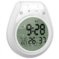 thumbnail image 1 of Reloj de Ducha Digital Resistente Al Agua, Reloj Temporizador de BañO, Reloj de Pared de Cocina Digital, Pantalla LCD, Formato de 12/24 Horas, 1 of 5