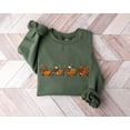 thumbnail image 2 of Turkey Dog Thanksgiving Sweatshirt – Cute Wiener Dog Shirt, Funny Dachshund Lover Pullover, Turkey Costume Dog Gift, Fall Holiday Sweater, 2 of 6