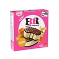 thumbnail image 3 of BASKIN ROBBINS Caramel Ribbon Ice Cream Sandwiches, Prepared in Canada with Canadian Dairy, Kosher, 4 x 125 ml, 3 of 7