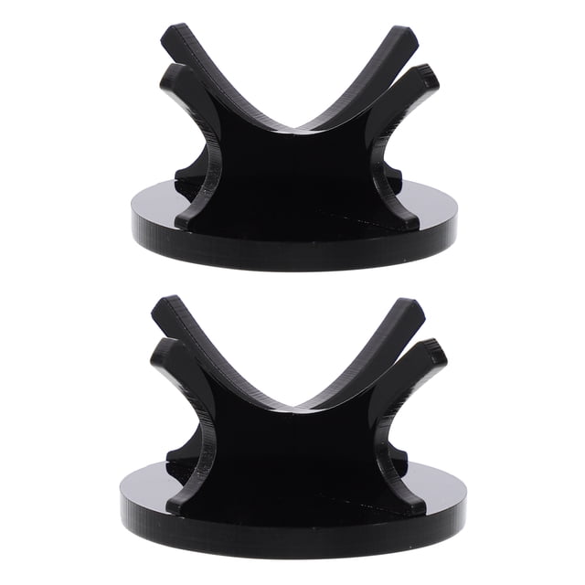 MasteelfCA 2pcs Acrylic Baseball Show Rack Softball Display Stand Tennis Acrylic Display Rack