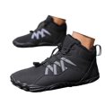 thumbnail image 2 of KELINFONG Men's Snow Boots Women's Winter Barefoot Shoes Hiking Boots Wide Toe Box High Top Ankle Booties, 2 of 7