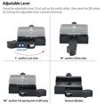 thumbnail image 2 of CL-50LS Quick Release Clamp Double-lock Adjustable Aluminum Alloy Holder, 2 of 6