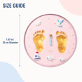 thumbnail image 2 of Inkless born Hand Foot Print DIY Kit, Precious Baby Keepsake Souvenir, Ideal Gift For Baby 100 Days, First Birthday And Family Memory Collection Making, 2 of 8