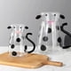 thumbnail image 5 of 550ml Lovely Cow Shaped Glass Kettle Creative Cold Water Jug Set, 5 of 5