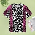 thumbnail image 4 of Animal Print Patterns T Shirts Basic T-Shirt Short Sleeve Ladies Tee Shirt Summer Graphic Clothing, 4 of 6
