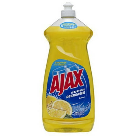 Ajax Super Degreaser Lemon Dishwashing Liquid, 30 fl oz