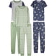 thumbnail image 1 of Conjunto de pijama Simple Joys by Carter's para niños pequeños, 6 piezas, 4 años, 1 of 5