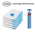 thumbnail image 1 of Bolsas de almacenamiento al vacío, organizador de armario, bolsa de sellado al vacío, bolsas de ahorro de espacio para ropa, Almohada, manta, paquete de bolsa de vacío de viaje, 1 of 5