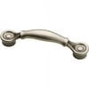 Antique Iron Dual Mount Bell Pull - 3" or 3-3/4"
