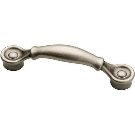 Antique Iron Dual Mount Bell Pull - 3" or 3-3/4"
