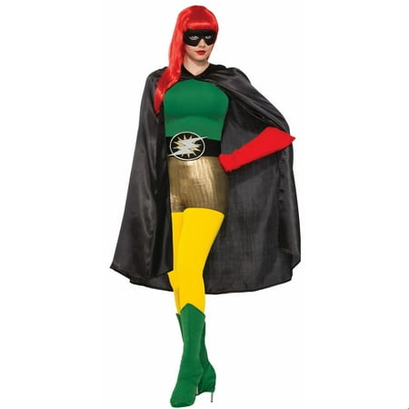 Black Adult Cape Halloween Costume Accessory