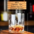 thumbnail image 4 of YooYuuk 10 oz Old Fashioned Lowball Whiskey Glasses, 4 of 6