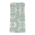 thumbnail image 6 of Homenesgenics Tank Tops for Women Plus Size Summer Floral Printed T-Shirt Home & Leisure Round Neck Tank Top,Sleeveless Tunic Tops Green XXL, 6 of 7