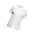 thumbnail image 1 of transemion Chef Jacket Short Sleeve Cooking Clothes Simple Chef Coat for Restaurant White XL, 1 of 9