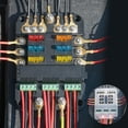 thumbnail image 2 of Riwesomey Soporte Universal para caja de fusibles de coche, 6 vías, distribución de bloques de fusibles, interruptor de conector de fusible automático Vehículos, repuestos y accesorios Mis, 2 of 6
