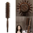 thumbnail image 2 of Round Boar and Nylon Bristle Brush Styling Hairbrush for Blow Drying and Curling Short Thin Fine Hair, 2 of 20