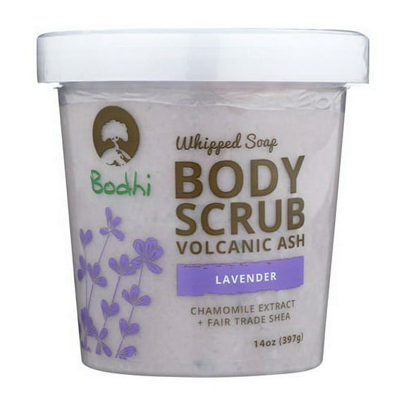 Bodhi Whipped Lavender Body Scrub, 14 Oz, 3 Pack