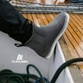 thumbnail image 5 of Furuian Men's Deck Boots Fishing Boots Waterproof Rain Boots Ankle Booties Slip On Neoprene Rubber Footwear Chelsea Boots Men botas para hombre for Gardening Fishing Boating Camping Sailing, 5 of 6