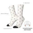 thumbnail image 4 of Vsdgher Anchors Crew Socks for Men & Women, Breathable Casual Athletic Ankle Socks, 4 of 6