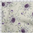 thumbnail image 4 of Soimoi Floral Printed,Cuddle Minky Fabric, Sewing Fabric by The Yard 56 Inch Wide,Decorative Plush Soft Fabric, Baby Garments, Toys and Blankets, Purple, 4 of 5