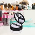 thumbnail image 4 of BESTYASH Powder Puff Holder Compacto Negro Con Elástico Doble Para Evitar De Polvo, 4 of 8