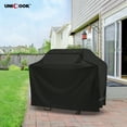 thumbnail image 7 of Unicook Gas Grill Cover 60 inch Heavy Duty Waterproof, Rip and Fade Resistant BBQ Cover up to 58-in Width, Black, 7 of 7