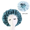 thumbnail image 4 of Double-Sided Sleeping Hat Polyester Adjustable Nightcap Home Girls Sleep Protector Tool, 4 of 8