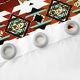 thumbnail image 5 of YST Rustic Cabin Curtains&nbsp;&&nbsp;Drapes Bohemian Aztec Curtains,Woodland Animals Bear Moose Elk Deer Blackout&nbsp;Curtains,Indian Tribal Geometry Diamond Retro Western Home Decor, 5 of 6