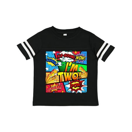 

Inktastic I m Two Comic Book Gift Toddler Boy or Toddler Girl T-Shirt