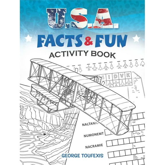 Dover Kids Activity Books: U.S.A. U.S.A. Facts & Fun Activity Book, (Paperback)