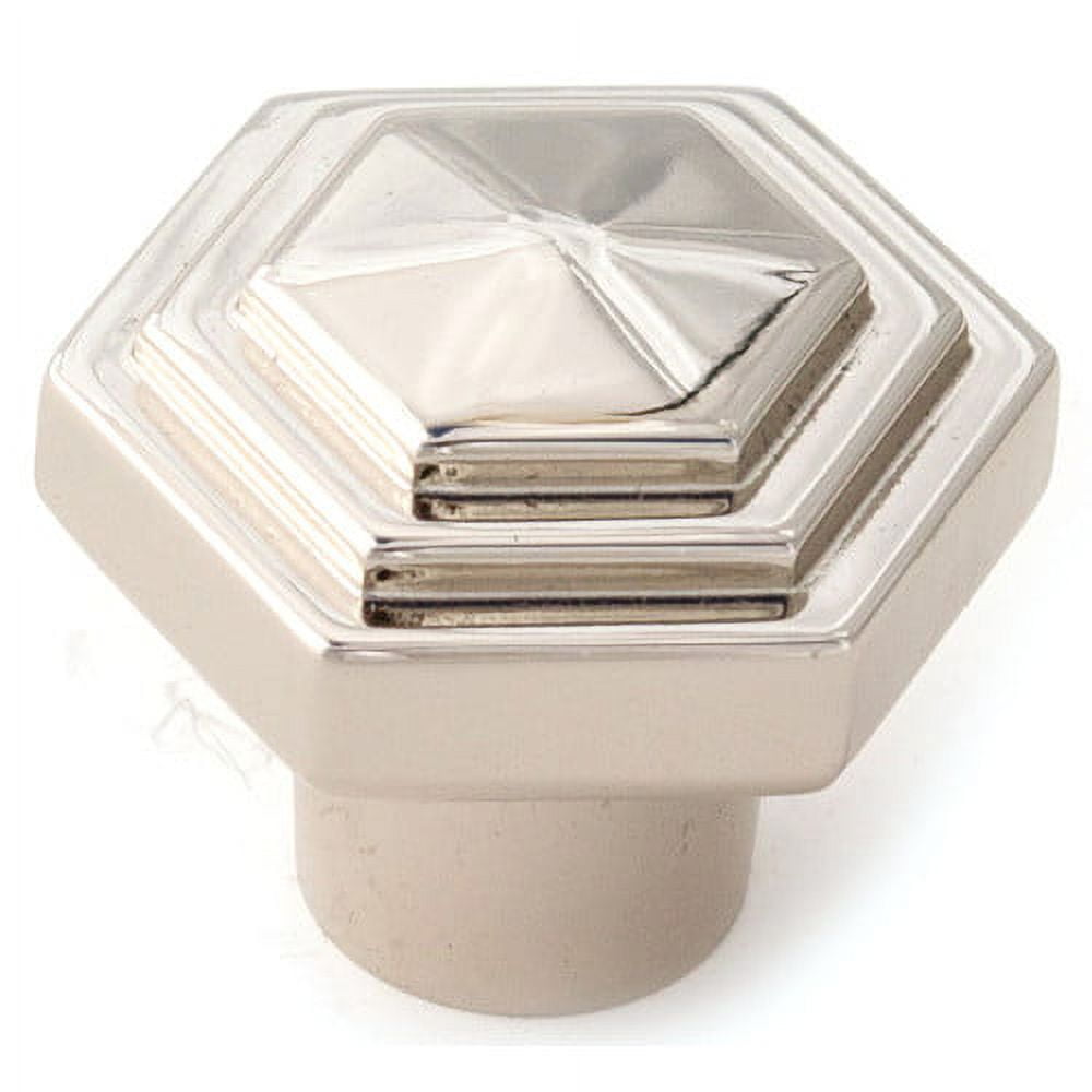 Alno A1535-BRZ Geometric 1-1/4" Cabinet Knob Bronze