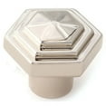 thumbnail image 4 of Alno A1535-SN Geometric 1-1/4" Cabinet Knob Satin Nickel, 4 of 7