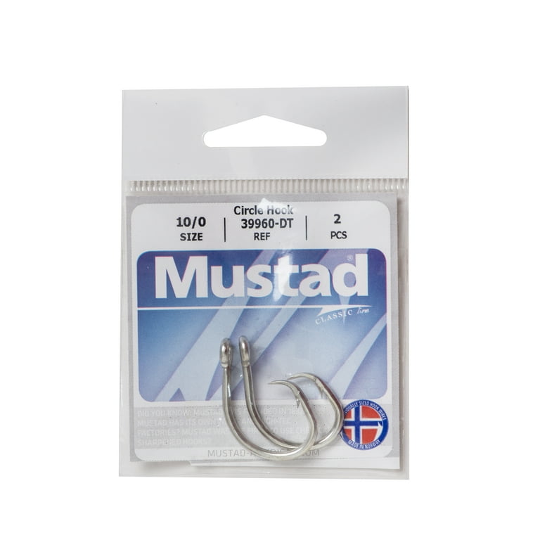 Mustad Circle Hook (Duratin) - 10/0 2pc 