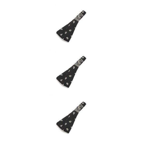 Qarigey Diadema Impreso Antideslizante Multiusos Accesorios para el cabello Hairbands negro Type1 NO1