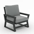 thumbnail image 5 of Malibu Gray HDPE Deep Seating Chair-3 Piece, 5 of 11