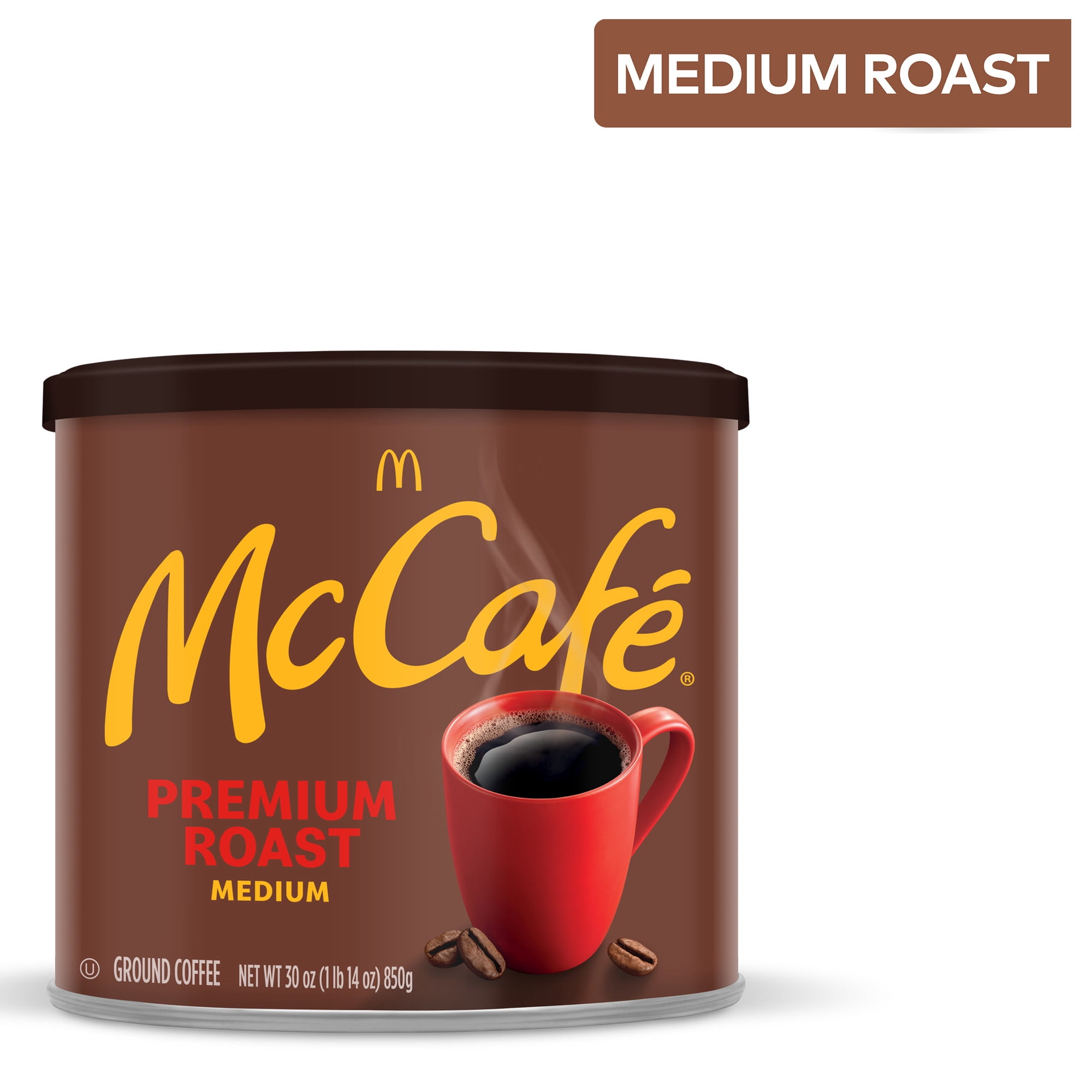 McCafe Premium Roast, Medium Roast, Ground Coffee, 30 oz