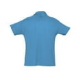 thumbnail image 3 of SOLS Mens Summer II Pique Short Sleeve Polo Shirt, 3 of 5