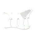 thumbnail image 2 of Left-Handed Stratocaster Guitar Pickguard - 3-Ply Plastic Shield with 11 Mounting Holes, Decorative and Protective - GSSS44 Model, 2 of 6