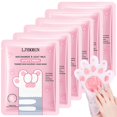thumbnail image 1 of LJYBoBin - Juego de 6 mascarillas hidratantes para manos, lindas e intensivas para manos secas y agrietadas, suaves y duraderas, guantes hidratantes para manos suaves y suaves al tacto, 1 of 1