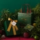 thumbnail image 5 of Caja de regalo vintage para el día de Navidad y Año Nuevo, plegable, para pasteles, dulces, protección del medio ambiente, bolsa de papel de mano, estilo bufanda, 5 of 5