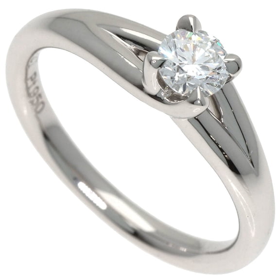 Pre-Owned Chaumet Liens Solitaire Diamond Ring, Platinum PT950, Women's