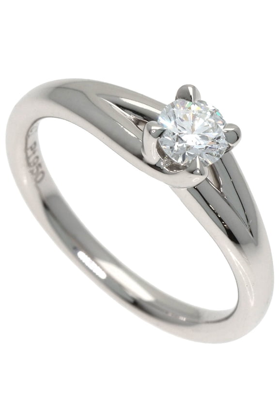 Pre-Owned Chaumet Liens Solitaire Diamond Ring, Platinum PT950, Women's
