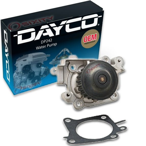 Dayco Engine Water Pump P/N:Dp242 Fits select: 2002-2007 MITSUBISHI LANCER, 1997-2002 MITSUBISHI MIRAGE